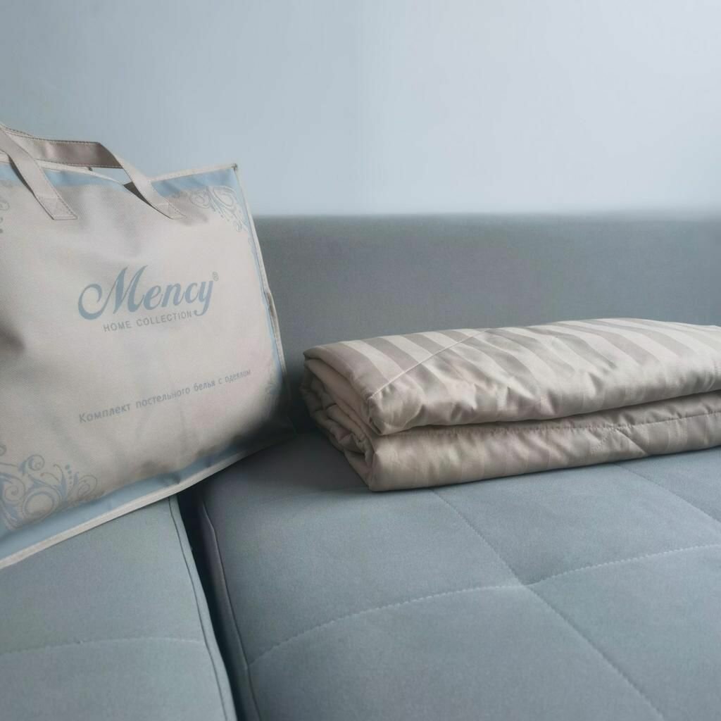 Постельное белье с одеялом евро 200х220 см Летнее Mency Men-17 — фото 1