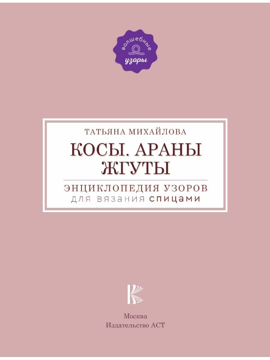 Косы. Араны. Жгуты. Энциклопедия узоров для вязания спицами - фото №4
