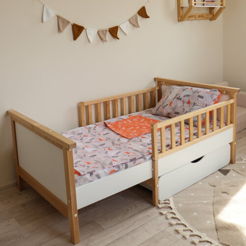 Кровать детская раздвижная из березы от года Forest Lite SIMBA 24490₽