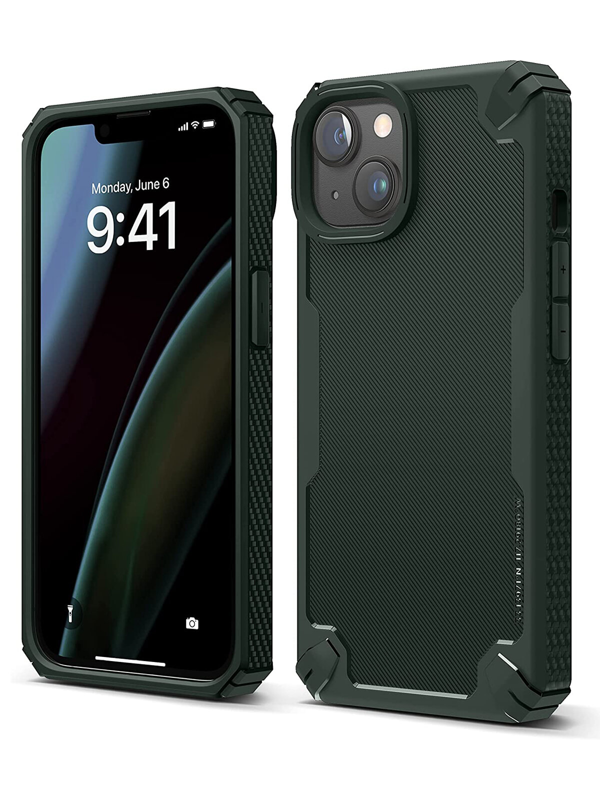 Elago для iPhone 14 Plus чехол ARMOR silicone (tpu) Dark Green, шт