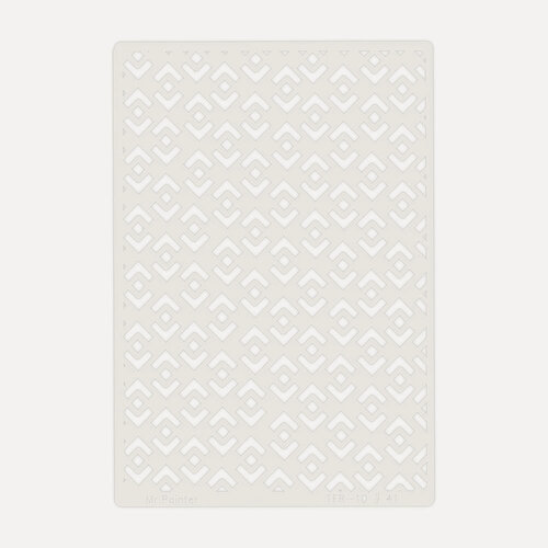 Изображение товара Mr.Painter TFR-10-LX61 Трафарет-маска 11.5×16.5 см 41 Орнамент для росписи поверхностей