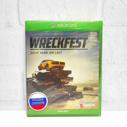 Wreckfest Русские субтитры Видеоигра на диске Xbox One / Series flatout 2