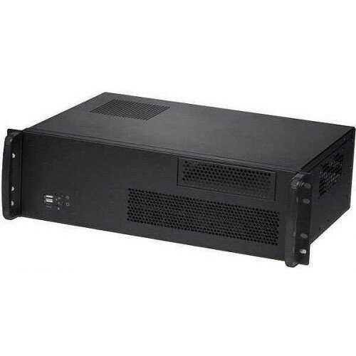 Procase Корпус RU330-B-0 Корпус 3U rear front-access server case черный без блока питания глубина 300мм MB 12"x9.6" RU330-B-0