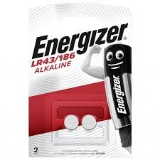 Батарейка Energizer LR43/186, в упаковке: 2 шт.