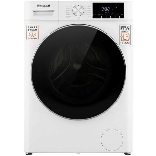 Стиральная машина с сушкой Weissgauff WMD 58411 Direct Drive Inverter Premium Steam 10739000₽