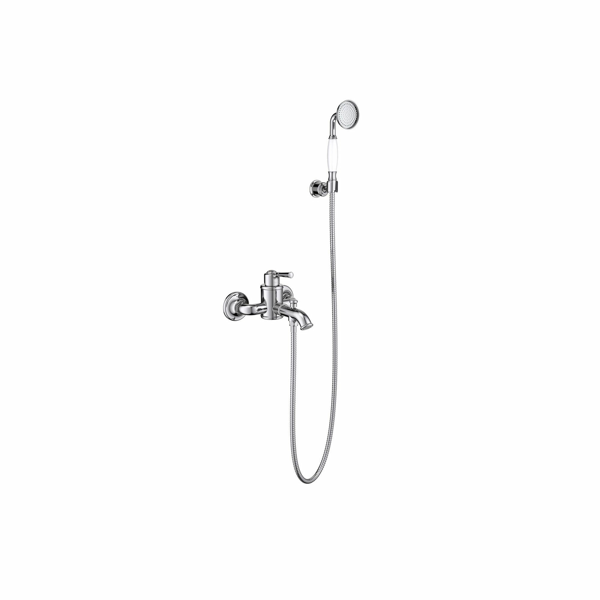 Смеситель для ванны с душевым набором AQUATEK AQ1549CR классик, Хром