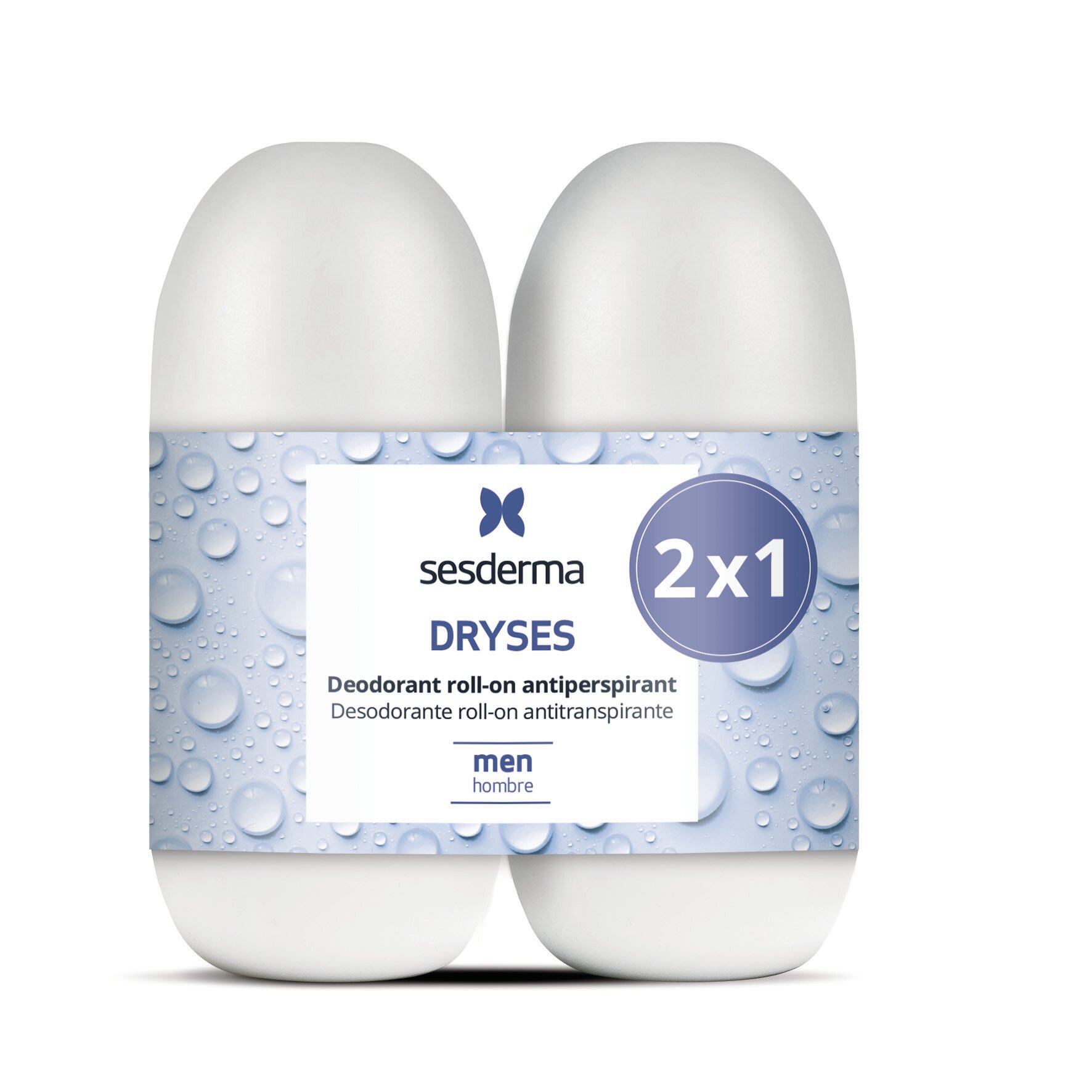 Набор Sesderma Dryses Deodorant Set men, Набор: 2*75 мл