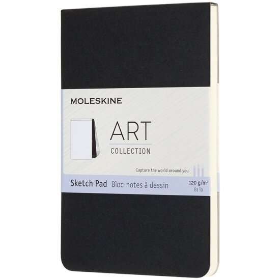Блокнот для рисования Moleskine ART Soft Sketch PAD ARTSKPAD2 Pocket 90x140мм 88стр. мягкая обложка