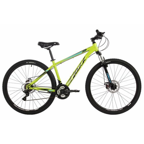 Горный велосипед Foxx Caiman 29, рама 20, лимонный, 29SHD. CAIMAN.20LM4 велосипед foxx aztec 2021 горный взрослый рама 20 колеса 29 черный 17 3кг