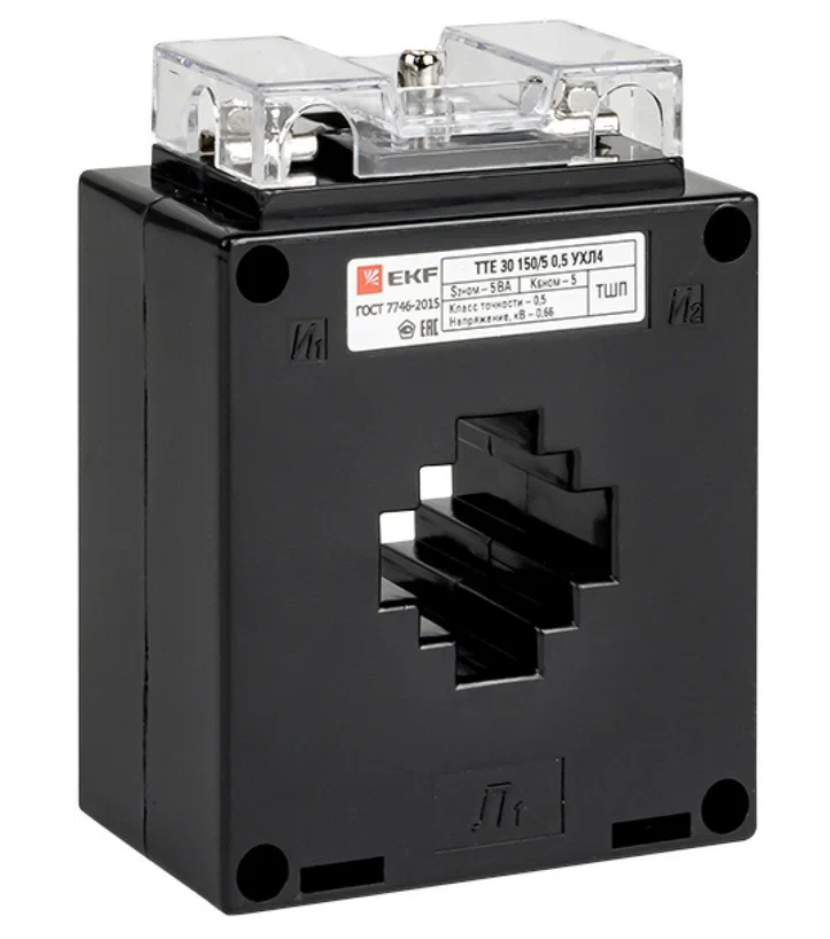 Трансформатор тока ТТЕ-30-150-5А класс точности 0,5 EKF PROxima