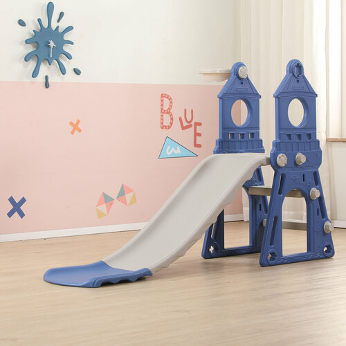 Горка детская UT0114 Башня цвет синий 5342₽