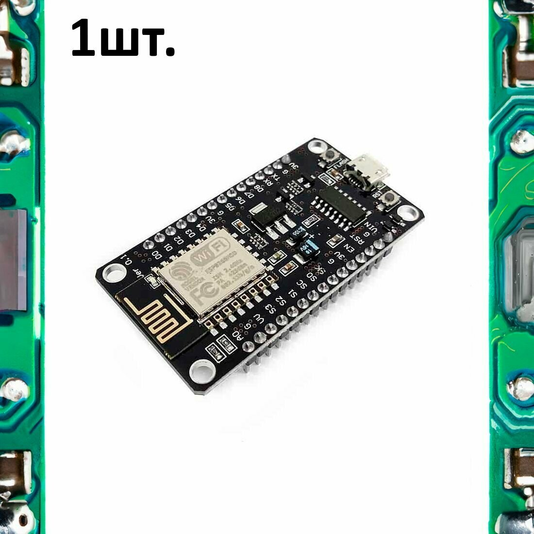 Wi-Fi модуль CH340 V3 NodeMCU Lua на основе ESP8266 Micro USB 1шт.