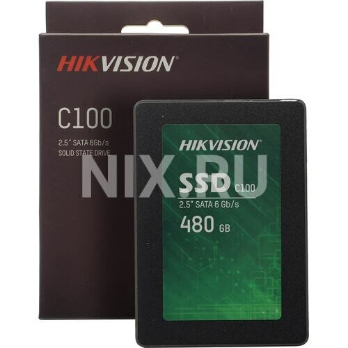 Накопитель SSD Hikvision 2,5" 480Гб SATA (HS-SSD-C100/480G)
