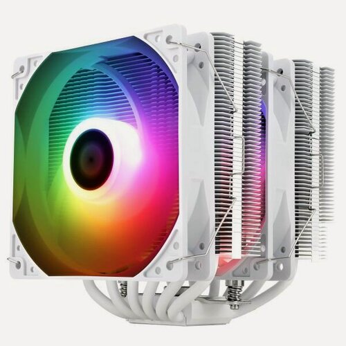 Изображение товара Оригинальный двойной кулер Thermalright Peerless Assassin 120 SE белого цвета с подсветкой