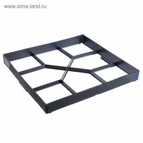 Форма для изготовления дорожек Чёрная 40 х 40 х 4 см 1790₽