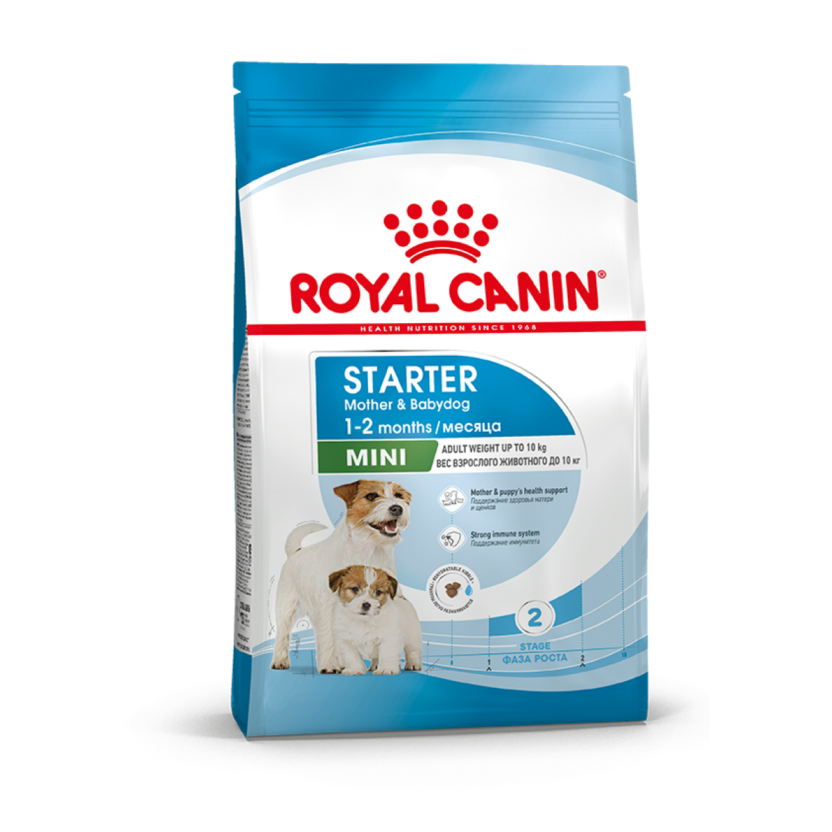 Корм для щенков мелких размеров до 2-х месяцев, беременных и кормящих сук, Royal Canin Mini Starter (Мини Стартер), сухой , 1 кг