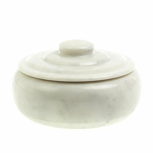 Сахарница из белого мрамора 15х15х85 127681 9850₽