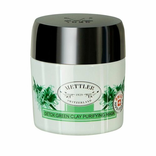 METTLER 1929 Очищающая маска для комбинированной и жирной кожи Detox Een Clay Purifying Mask