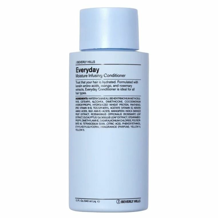 Кондиционер J Beverly Hills Hair Care Everyday Moisture Infusing Conditioner, Кондиционер увлажняющий, 340 мл