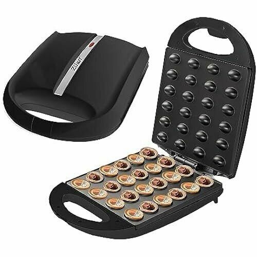 Электрическая печь для орехов ручки Cool Touch 1400 Вт антипригарное покрытие Oreschniza вафельница ореходелка из гамамелиса Oreschkis кремово-белый 1436900₽