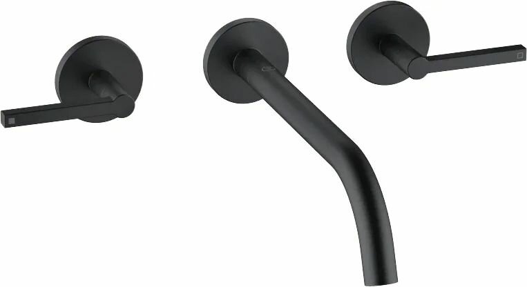 Смеситель Kludi Nova Fonte 201463915 для раковины, с внутренней частью, черный