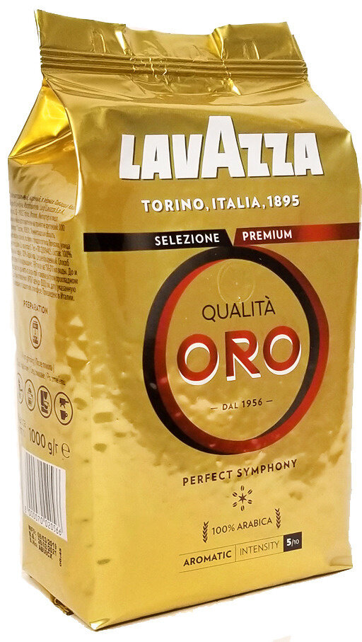 Кофе в зернах Lavazza Qualita Oro, 1 кг