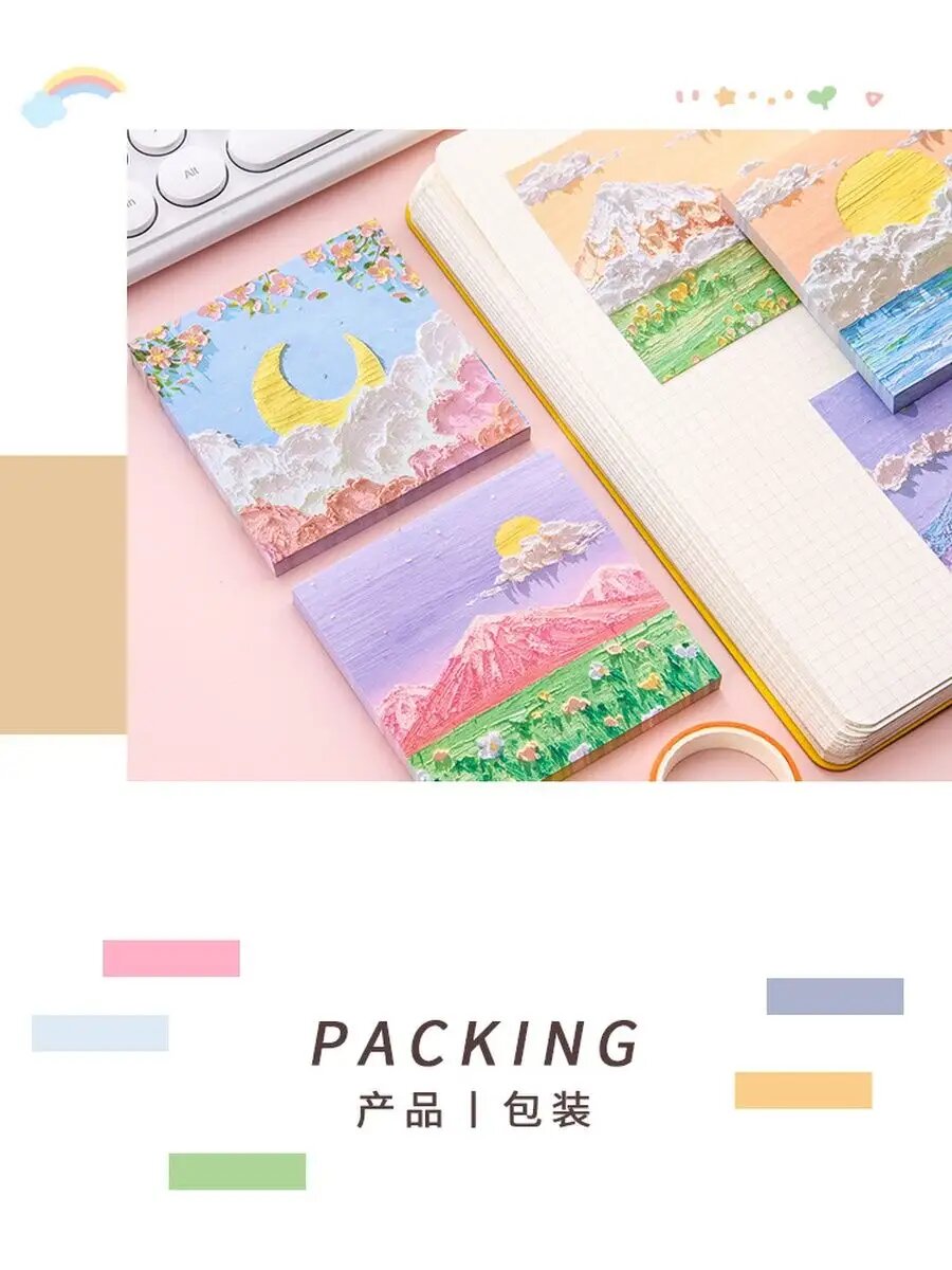 Стикеры, блок для заметок - 80 листов — фото 1