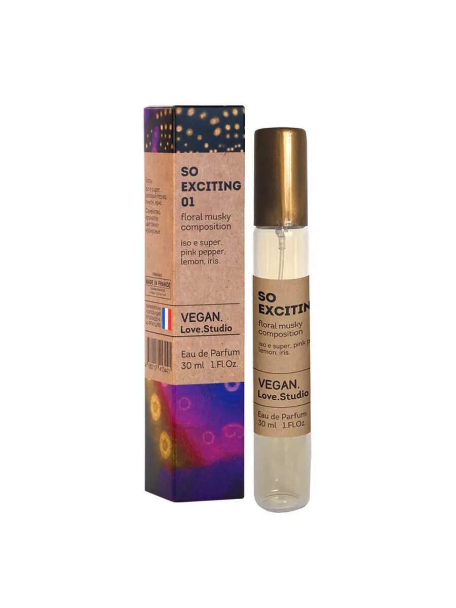 Vegan Love Studio So Exciting 01 (Molecules Escentric 01), вода туалетная, 30 мл