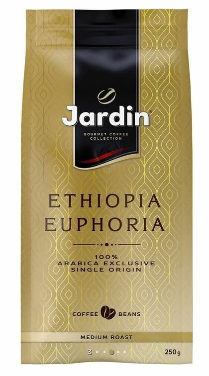 Jardin Кофе в зернах Euphoria, 250 г