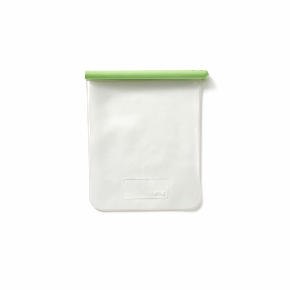 Пакет силиконовый плоский для хранения продуктов Lekue Reuse & Reduce 1,5л - фото №1