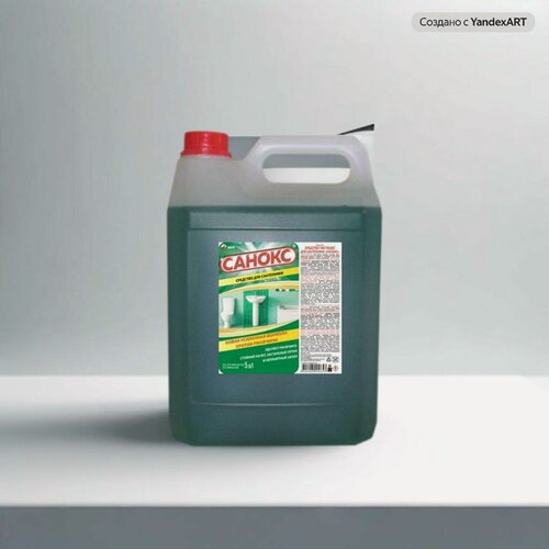 Изображение товара Средство для санузлов санокс, 5000 мл