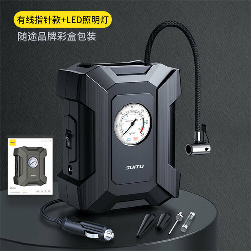 Насос воздушный, с цифровым дисплеем, для внедорожников