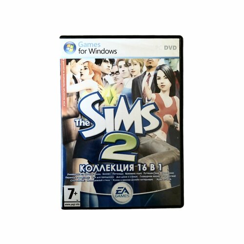 Игра PC The Sims Симс 2 Коллекция 16 в 1 Cимулятор жизни EA Games 2004 2680₽