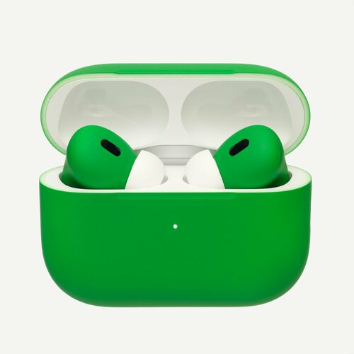 Беспроводные наушники Apple AirPods Pro 2 2-го поколения USB C Type-C custom зеленые 34990₽