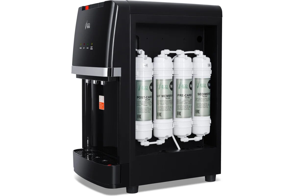 ECOTRONIC Пурифайер настольный A7-U4TE Black 12670
