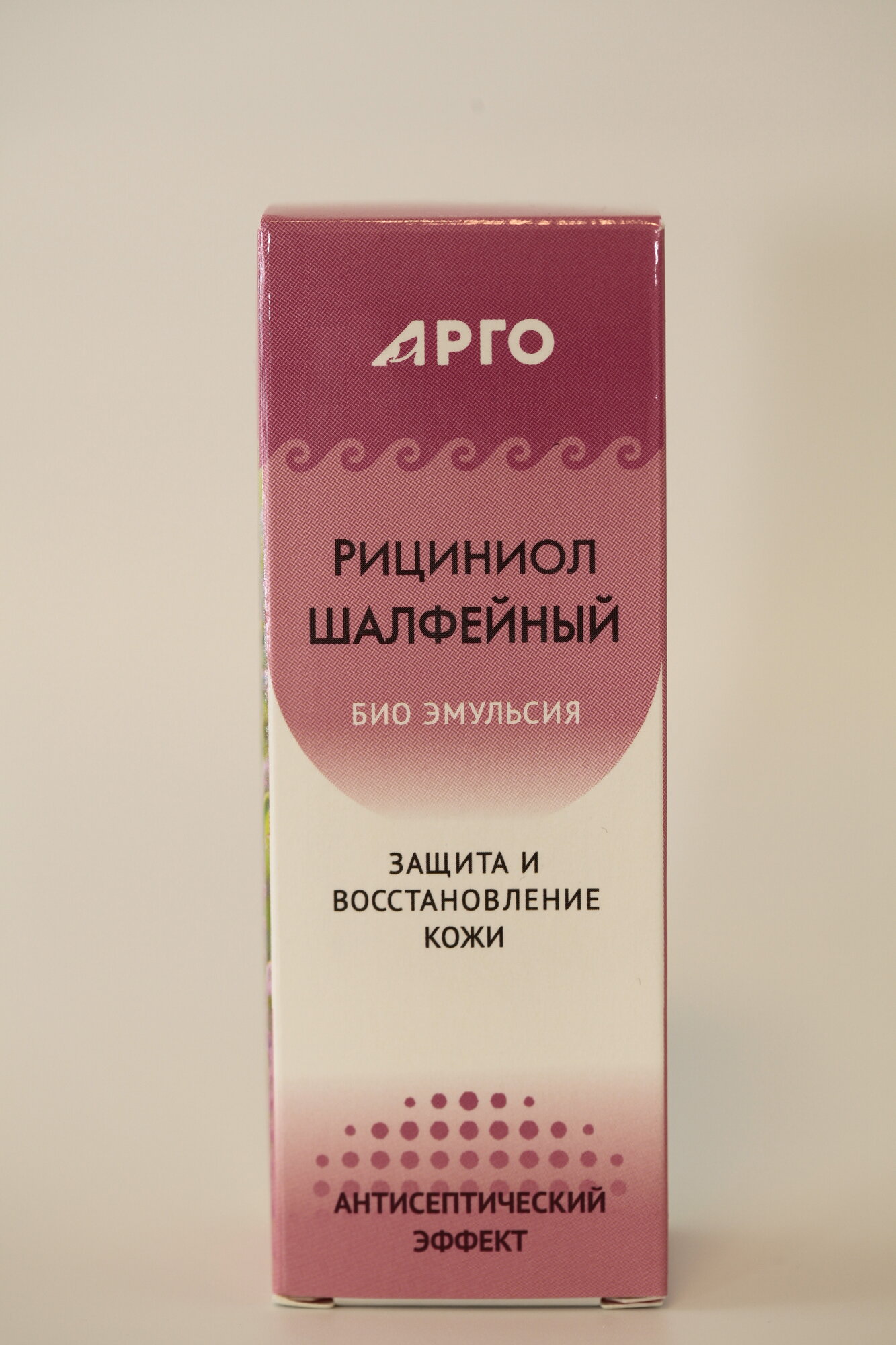 Изображение @1145 Эмульсия Рициниол Шалфейный, для всех типов кожи, увлажняющий, питательный эффект, 60мл