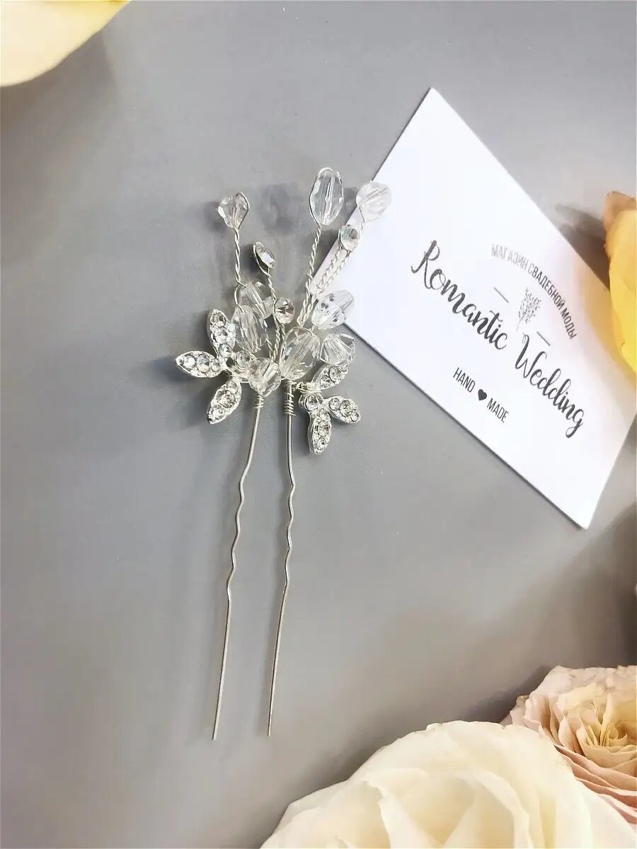 Свадебная шпилька в прическу невесты Romantic Wedding — фото 1