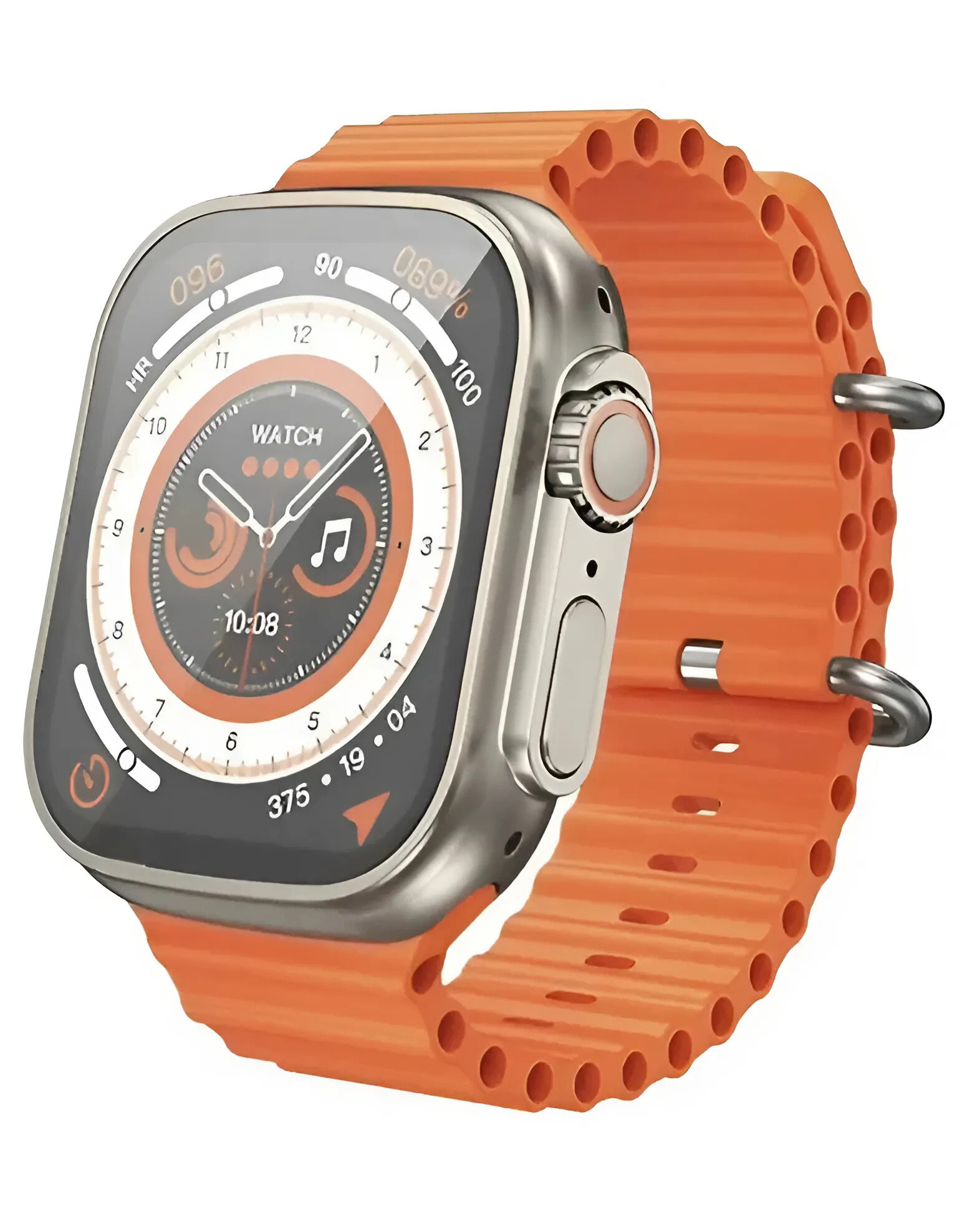 Смарт-часы 2.0" Hoco Y12 Ultra (call version) Titanium Gold