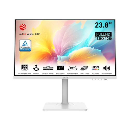 238 Монитор MSI Modern MD2412PW 1920x1080 100 Гц IPS LED 10001 300 Кдм белый 16364₽
