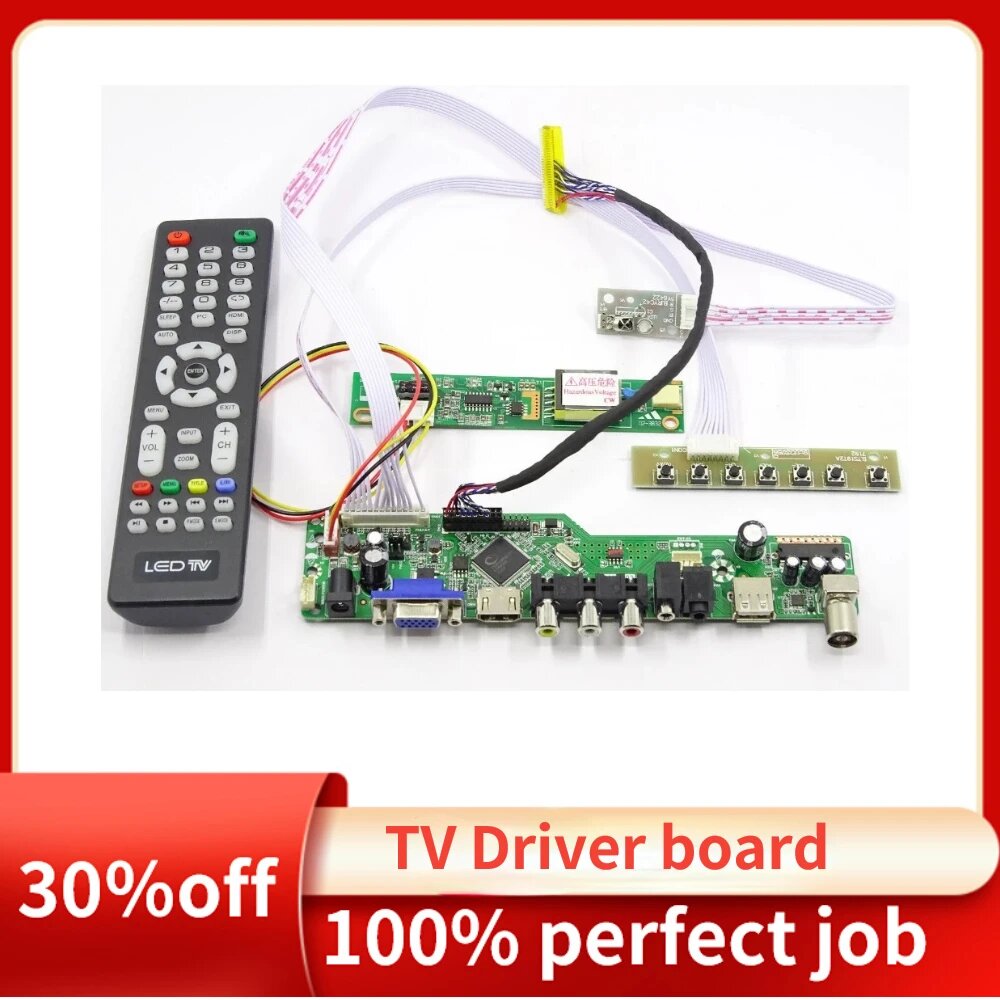 Комплект платы контроллера TV56 для B170PW06 V2 / B170PW06 V3, B170PW06 V3