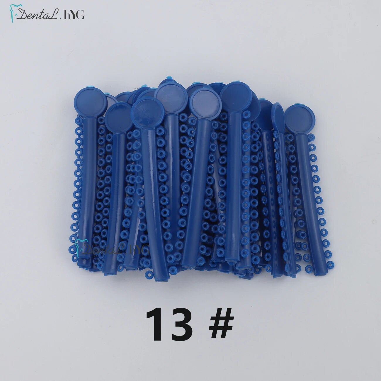 HARBOR DENT Эластичные лигатуры для брекетов, силиконовые, 1040 шт, No.13