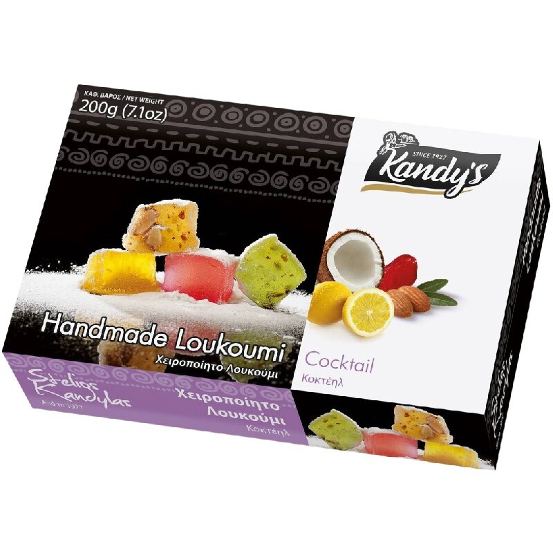 Лукум KANDY'S ассорти /картон/ 200г