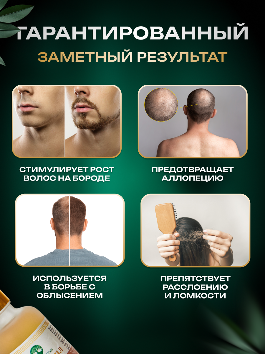Капиксил 10 % Средство для роста волос бороды и бровей / Сыворотка против облысения / Лосьон от выпадения волос — фото 1