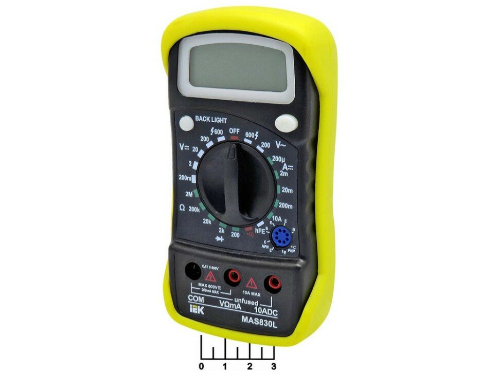 Мультиметр MAS-830L ИЭК