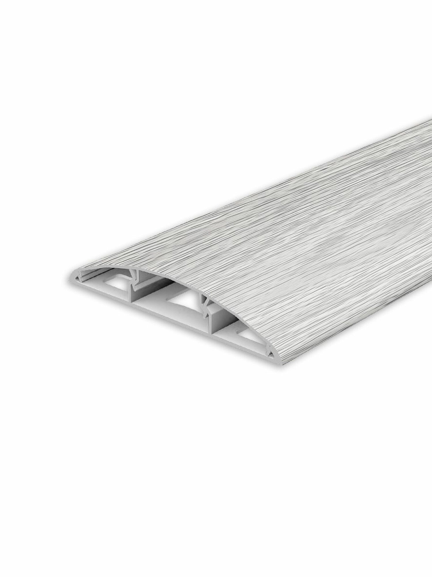 Кабель-канал 70x12мм 2шт длина 110см Дуб серый округлый Идеал