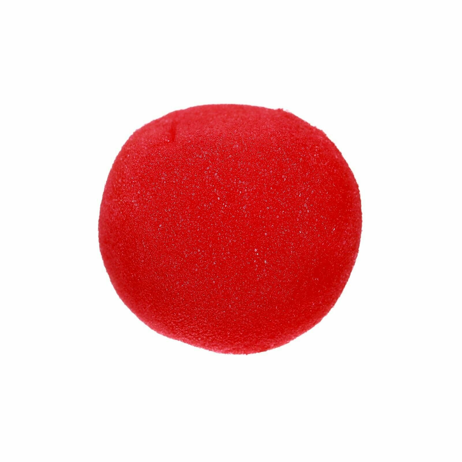 Нос клоуна Страна Карнавалия, поролон, цвет красный, 1 шт, в пакете