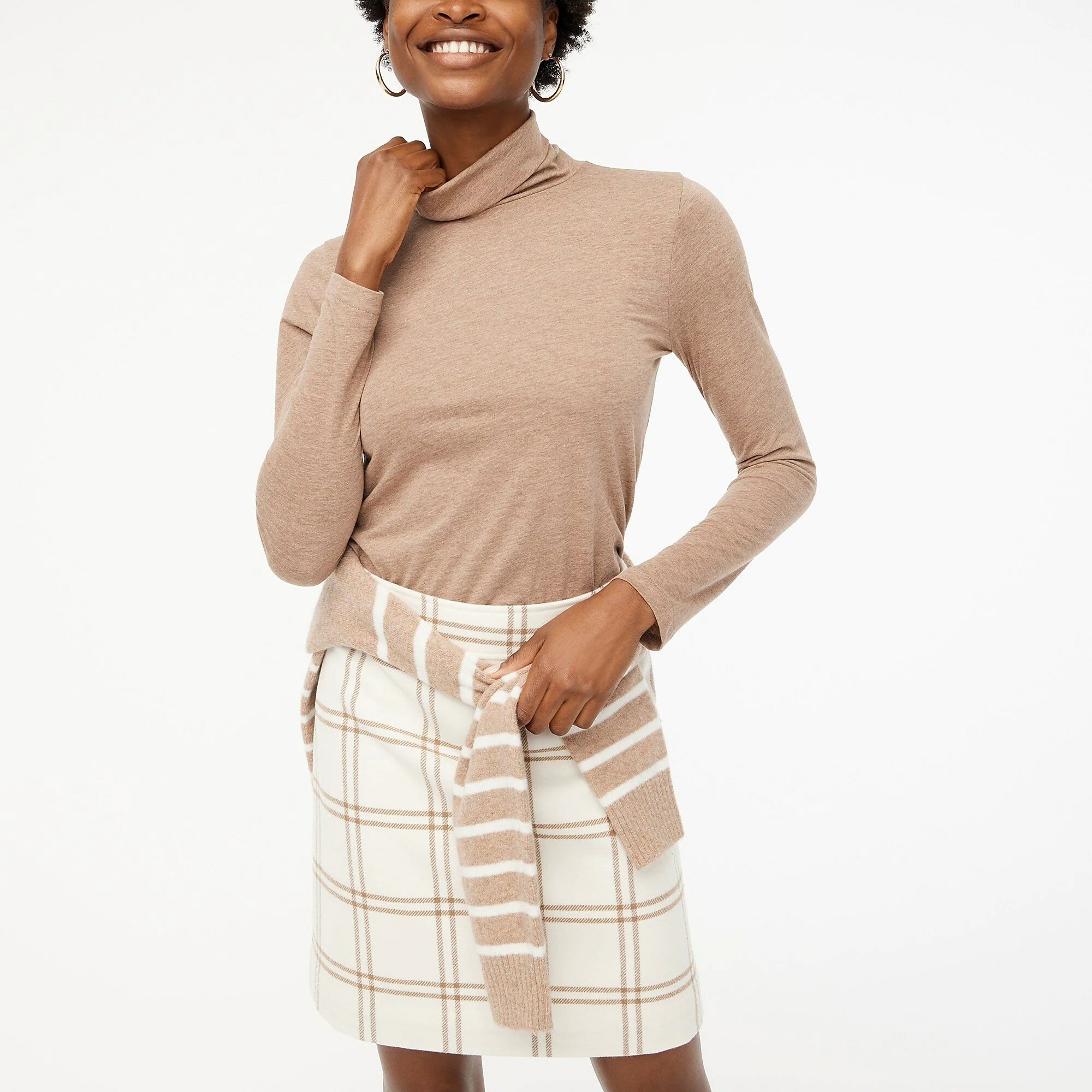 Водолазка J.Crew J.Crew, размер S, , бежевый