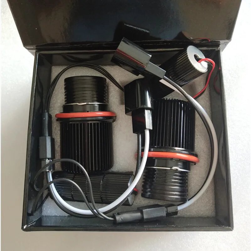 AEN 12 В 45 Вт для BMW E39 LED X5 E53 E60 E61 E63 E65 E66 canbus E39 фары светодиодные габаритные лампы с ангельскими глазами 1 5 6 7 x series, Белый, 45W