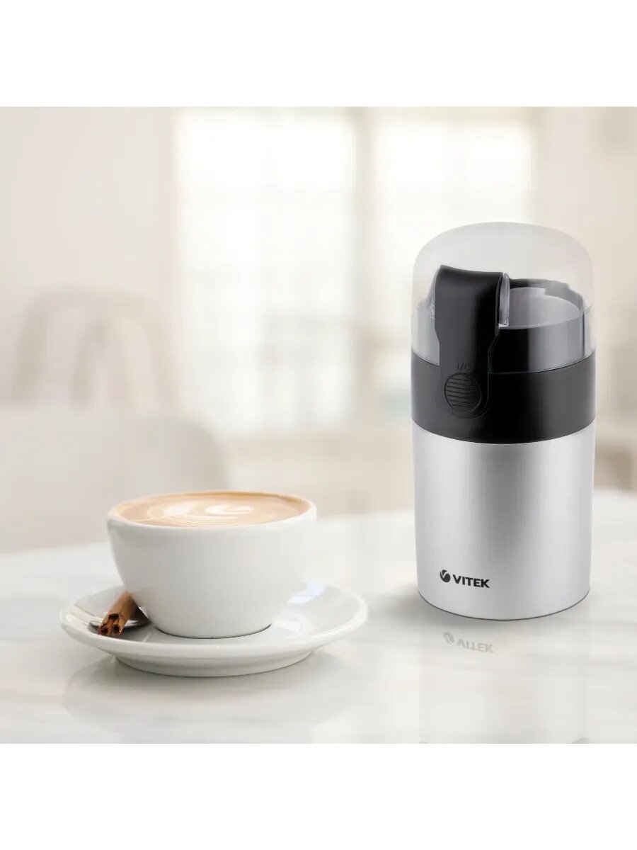 Кофемолка VT-1540 SR 120 Вт серебристый