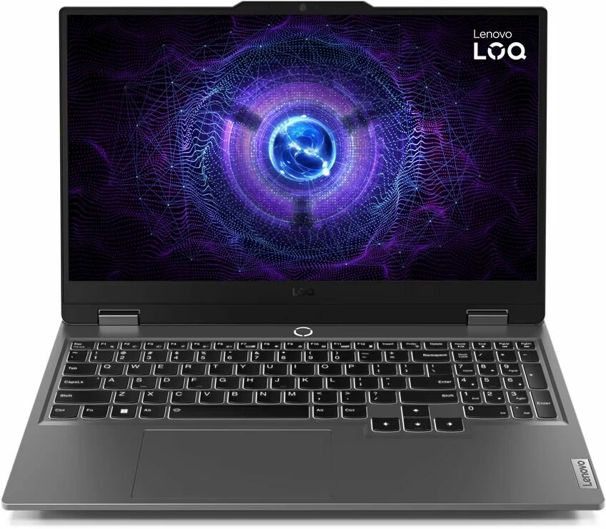 Ноутбук Lenovo LOQ 15IRX9 15.6" IPS, Core i5-13450HX, 24GB DDR5, 512GB SSD, RTX 4050 6GB, Без ОС, grey (83DV00NERK)